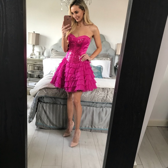 Betsey johnson pink dress Clearance